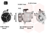 4001K702 kompresor klimatizace 1.2 Vti 4001K702 VAN WEZEL