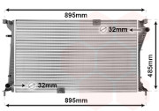 43002490 chladič 1.9DCi AC, 2.2DCi AC, 2.2DTi AC, 2.5DCi/CDTi 78044926 VAN WEZEL