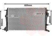 43002616 chladič 2.0i, 1.6DCi, 1.9DCi, 2.0DCi VAN WEZEL