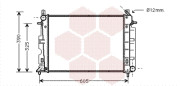 47002028 chladič 2.5i 24V (+AC), 2.2TiD (+AC) [500*350*42] VALEO, DENSO, BEHR-HELLA... VAN WEZEL