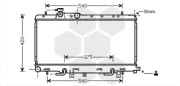 51002051 8/02- chladič 2.0i 16V (+AUT+AC) [340*686*25] VALEO, DENSO, BEHR-HELLA... VAN WEZEL