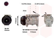 5200K110 kompresor klimatizace 1.3i, 1.6i, 2.5i, 2.7i VAN WEZEL