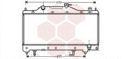 53002284 chladič 1.6i 16V (+AUT±AC), 1.8i 16V (+AUT±AC) [325*660*16] VAN WEZEL