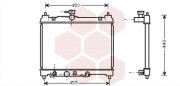 53002459 chladič 1.0i 16V VVTi (+AUT±AC) [350*488*16] VAN WEZEL