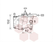 5300K583 kompresor klimatizace 1.8i 16V Hybrid (+A±AC) 5300K583 VAN WEZEL