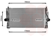 58004246 4/01-4/03 intercooler 2.5TDi (±AC) [692*415*34] 58004246 VAN WEZEL