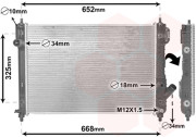 81002087 chladič 1.4i 16V AAC 60041025 VAN WEZEL