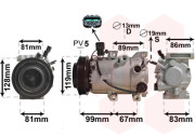 8200K414 kompresor klimatizace 1.7CRDi 8200K414 VAN WEZEL