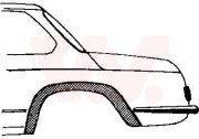 0602.45 lem zadního blatníku 2dv. L 0602.45 VAN WEZEL