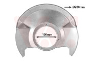 2548371 VAN WEZEL ochranný plech proti rozstreku, brzdový kotúč 2548371 VAN WEZEL