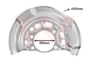 5407371 VAN WEZEL ochranný plech proti rozstreku, brzdový kotúč 5407371 VAN WEZEL