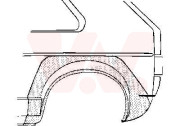 5810.46 VAN WEZEL lem zadního blatníku 3dv. P 5810.46 VAN WEZEL