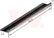 9902.06 VAN WEZEL ocelový plech L-profil 1500 x 0,7 x 100/20 mm 9902.06 VAN WEZEL