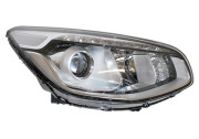 8334964 přední světlo H7LED s blikačem el. ovládané bez motorku chrom P VAN WEZEL