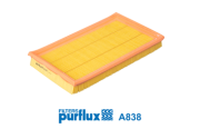 A838 Vzduchový filtr PURFLUX