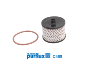 C489 PURFLUX palivový filter C489 PURFLUX