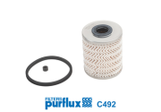 C492 Palivový filtr PURFLUX