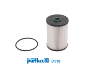 C518 Palivový filtr PURFLUX
