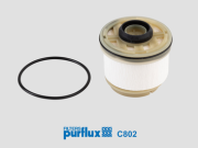 C802 PURFLUX palivový filter C802 PURFLUX