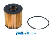 L316 PURFLUX olejový filter L316 PURFLUX