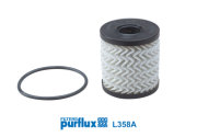 L358A PURFLUX olejový filter L358A PURFLUX