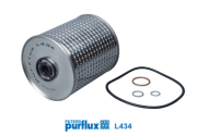 L434 PURFLUX olejový filter L434 PURFLUX