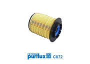 C872 PURFLUX palivový filter C872 PURFLUX