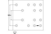 1909102 Sada brzdoveho oblozeni, bubnova brzda TEXTAR