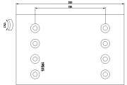 1951508 Sada brzdoveho oblozeni, bubnova brzda TEXTAR