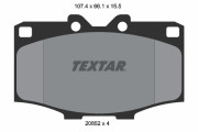 2085201 Brzdové destičky TEXTAR