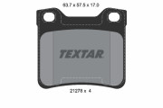2127803 Sada brzdových destiček, kotoučová brzda epad TEXTAR