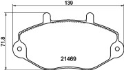 89002700 Souprava brzd, kotoučová brzda BrakeBox, Pad and Disc Kit TEXTAR