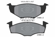 89012300 Souprava brzd, kotoučová brzda BrakeBox, Pad and Disc Kit TEXTAR