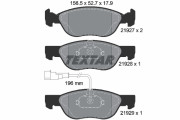 2192701 Sada brzdových destiček, kotoučová brzda epad TEXTAR