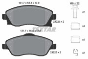 89005800 Souprava brzd, kotoučová brzda BrakeBox, Pad and Disc Kit TEXTAR