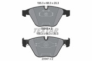 2331281 Sada brzdových destiček, kotoučová brzda Lightweight Technology TEXTAR