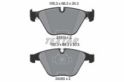 2331301 Sada brzdových destiček, kotoučová brzda epad TEXTAR