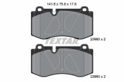 2396001 Sada brzdových destiček, kotoučová brzda epad TEXTAR