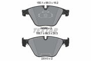 2468801 Sada brzdových destiček, kotoučová brzda epad TEXTAR