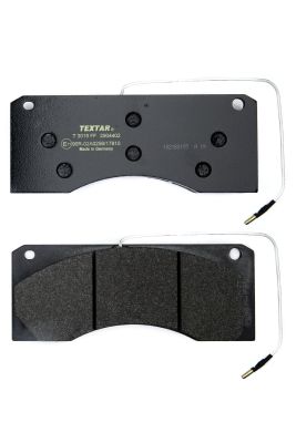 2904402 Sada brzdových destiček, kotoučová brzda TEXTAR