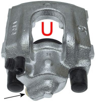 38036600 Brzdový třmen TEXTAR