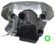 38108700 Brzdový třmen TEXTAR