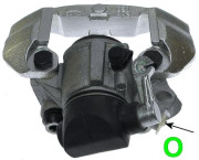 38108800 Brzdový třmen TEXTAR