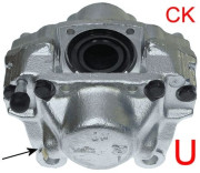 38136900 Brzdový třmen TEXTAR