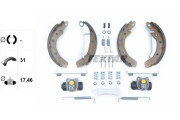 83054000 Sada brzdových čelistí BrakeBox, Pad and Disc Kit TEXTAR