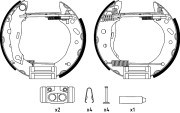 84048802 Sada brzdových čelistí Shoe Kit TEXTAR