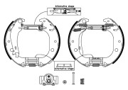 84059900 Sada brzdových čelistí Shoe Kit Pro TEXTAR