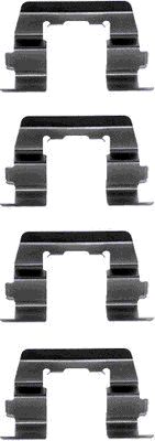 82027800 Sada příslušenství, obložení kotoučové brzdy TEXTAR