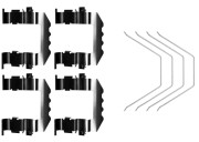 82549700 Sada příslušenství, obložení kotoučové brzdy TEXTAR