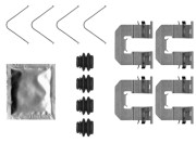 82552200 Sada příslušenství, obložení kotoučové brzdy TEXTAR